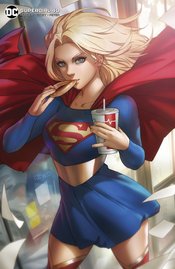 SUPERGIRL #40 CARD STOCK DERRICK CHEW VAR ED