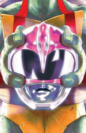 POWER RANGERS TEENAGE MUTANT NINJA TURTLES #4 RAPH MONTES (C