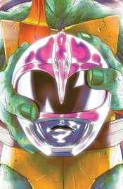 POWER RANGERS TEENAGE MUTANT NINJA TURTLES #4 MIKE MONTES (C