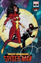 MILES MORALES SPIDER-MAN #16 FERRY SPIDER-WOMAN VAR