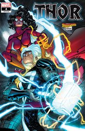 THOR #4 GARRON SPIDER-WOMAN VAR