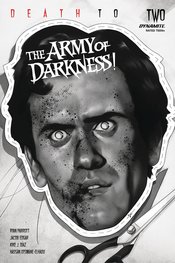 DEATH TO ARMY OF DARKNESS #2 50 COPY OLIVER B&W INCV