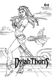 DEJAH THORIS (2019) #4 25 COPY LINSNER B&W INCV