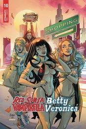 RED SONJA VAMPIRELLA BETTY VERONICA #10 CVR C BRAGA