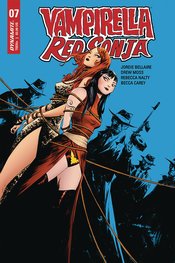 VAMPIRELLA RED SONJA #7 CVR A LEE