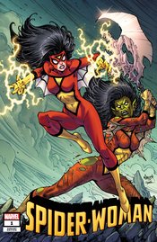 SPIDER-WOMAN #1 NAUCK VILLAINS VAR