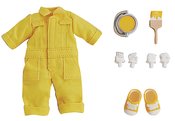 NENDOROID DOLL OUTFIT SET COLORFUL OVERALLS YELLOW VER