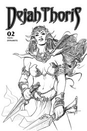 DEJAH THORIS (2019) #2 7 COPY DAVILA B&W FOC INCV