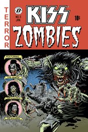 KISS ZOMBIES #3 HAESER FOC BONUS VAR