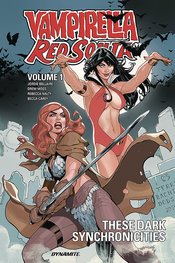 VAMPIRELLA RED SONJA TP VOL 01 THESE DARK SYNCHRONICITIES