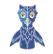 MISTER ROGERS NEIGHBORHOOD X THE OWL ENAMEL PIN
