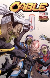 CABLE #2 YARDIN MARVEL ZOMBIES VAR DX