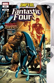 FANTASTIC FOUR #21 ADAMS MARVEL ZOMBIES VAR EMP