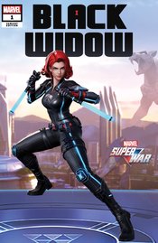 BLACK WIDOW #1 MARVEL SUPER WAR VAR