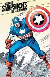 CAPTAIN AMERICA MARVELS SNAPSHOT #1 KIRBY HIDDEN GEM VAR