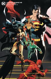 JUSTICE LEAGUE #45 DAN MORA VAR ED