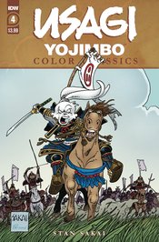 USAGI YOJIMBO COLOR CLASSICS #4 CVR A SAKAI