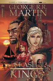 GEORGE RR MARTIN A CLASH OF KINGS #4 CVR B RUBI (MR)