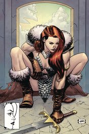 RED SONJA #15 15 COPY GORHAM HOMAGE VIRGIN INCV