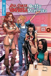 RED SONJA VAMPIRELLA BETTY VERONICA #11 CVR C BRAGA