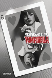 VENGEANCE OF VAMPIRELLA #7 30 COPY OLIVER B&W INCV