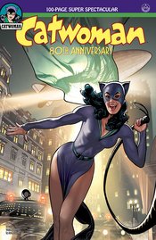 CATWOMAN 80TH ANNIV 100 PAGE SUPER SPECT #1 1940S ADAM HUGHE