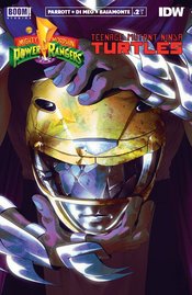 POWER RANGERS TEENAGE MUTANT NINJA TURTLES #2 2ND PTG