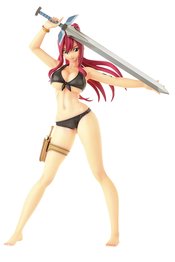 FAIRY TAIL ERZA SCARLET 1/6 PVC FIG SWIMWEAR GRAVURE VER (MR