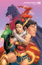 JUSTICE LEAGUE #46 CLAY MANN VAR ED