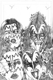 KISS ZOMBIES #4 11 COPY BUCHEMI PENCILS FOC INCV