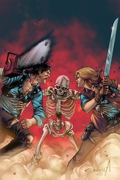 DEATH TO ARMY OF DARKNESS #4 DAVILA LTD VIRGIN CVR