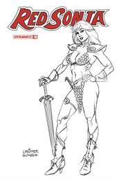 RED SONJA #16 20 COPY LINSNER B&W INCV