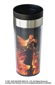 FINAL FANTASY VII REMAKE METALLIC ART TUMBLER SEPHIROTH VER
