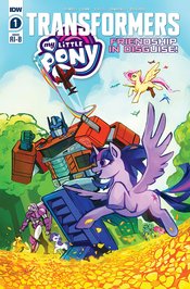 MY LITTLE PONY TRANSFORMERS #1 (OF 4) 100 COPY INCV