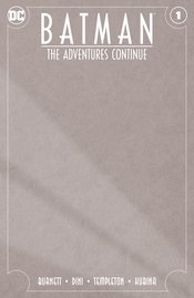 BATMAN THE ADVENTURES CONTINUE #1 (OF 6) BLANK VAR ED