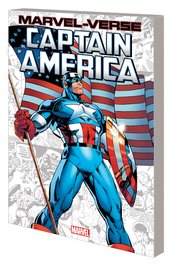 (USE DEC218528) MARVEL-VERSE GN TP CAPTAIN AMERICA