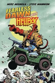 FEARLESS DAWN MEETS HELLBOY ONE SHOT MIGNOLA CVR (RES)