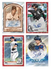 BOWMAN 2020 CHROME BASEBALL T/C AUTOGRAPH BOX