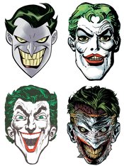 JOKER 80TH ANNIVERSARY PAPER MASKS (BND OF 24) (Net)