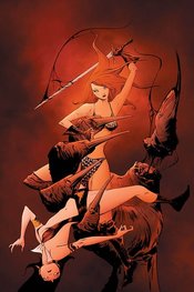 VAMPIRELLA RED SONJA #10 REIS LTD VIRGIN CVR