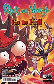 RICK AND MORTY GO TO HELL #3 CVR B OROZA