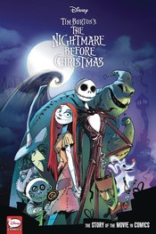 DISNEY NIGHTMARE BEFORE CHRISTMAS MOVIE IN COMICS HC