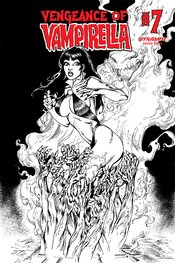 VENGEANCE OF VAMPIRELLA #7 11 COPY CASTRO B&W FOC INCV