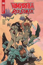 VAMPIRELLA RED SONJA #8 CASTRO FOC BONUS VAR