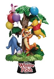 DISNEY DS-053 WINNIE THE POOH W/FRIENDS D-STAGE 6IN STATUE (