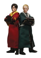 HP CHAMBER SECRETS HARRY & DRACO 1/6 AF CHILD QUIDDITCH 2PK