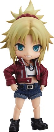 FATE APOCRYPHA SABER OF RED NENDOROID DOLL AF CASUAL VER