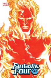 FANTASTIC FOUR #24 ALEX ROSS HUMAN TORCH TIMELESS VAR EMP