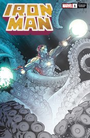 IRON MAN #1 SILVA PREMIERE VAR