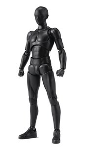 BODY-KUN SOLID BLACK COLOR VER DX SET 2 S.H.FIGUARTS  (